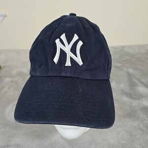 '47‎ New York Yankees Hat Mens Adjustable Blue Strapback Baseball Cap Sportswear
